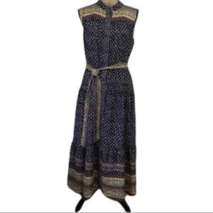 Sea New York| Button Down Silk Maxi Dress